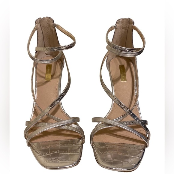 LOUISE Et Cie snakeskin embossed women’s heels size 8 1/2 - Picture 5 of 10